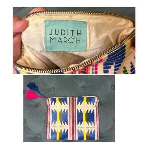 Judith March Make Up Cosmetic Travel Boho Bag